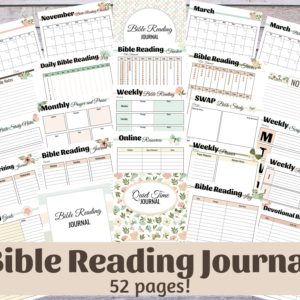 Bible Reading Journal