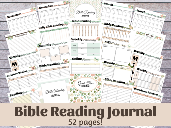 Bible Reading Journal